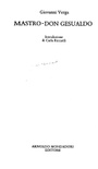 Mastro don Gesualdo