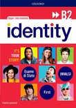 Identity B2. Student book-Workbook-Entry checker. Con QR code. Ready for INVALSI.