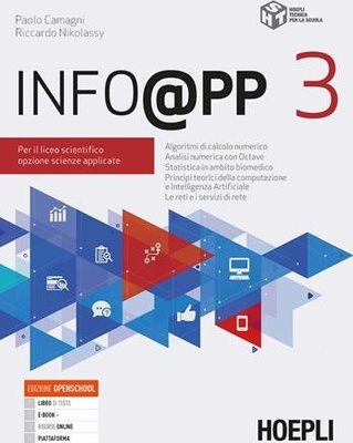 Info@pp 3. Per il liceo scientifico opzione scienze applicate