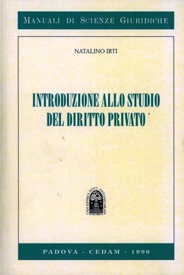 Introduzione allo studio del diritto privato