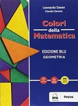 Colori della matematica. Geometria-Quaderno geometria. Ediz. blu