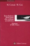 INTRODUZIONE ELEMENTARE ALLA SCRITTURA A