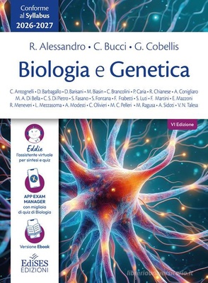 Biologia e genetica. Manuale conforme al Syllabus per il semestre filtro 2026-2027.