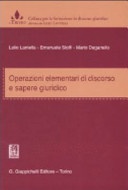Operazioni elementari di discorso e sapere giuridico