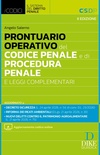 Prontuario operativo del codice penale e di procedura penale. Con aggiornamento codice online