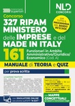 Concorso 327 RIPAM Ministero delle Imprese e del Made in Italy. 161 funzionari in ambito amministrativo giuridico economico (Cod. A).