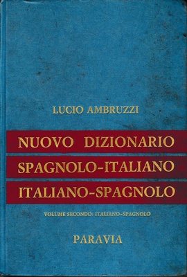 Nuovo dizionario italiano-spagnolo