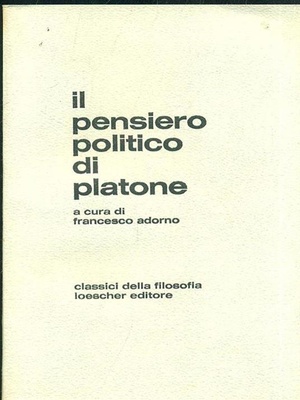 Il pensiero politico di Platone