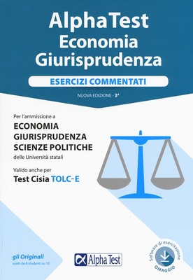 alpha test giurisprudenza economia esercizi commentati