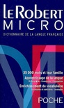 Le Robert Micro Poche Dictionnaire de la Langue Francaise