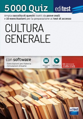 EdiTEST 5000 quiz di cultura generale. Con software di simulazione