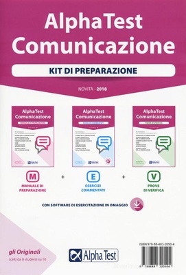 Alpha Test. Comunicazione. Kit di preparazione