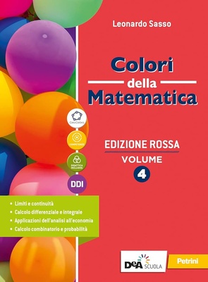 COLORI DELLA MATEMATICA 4 ROSSA