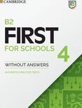 CAMBRIDGE ENGLISH. FIRST FOR SCHOOLS. B2