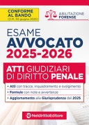 Atti di diritto penale per l'esame di avvocato 2025-2026, con esempi di atti svolti e tecniche di redazione