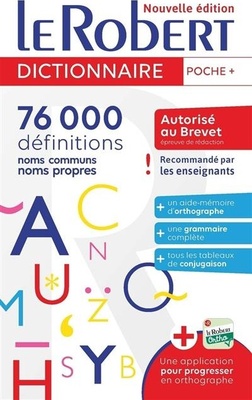 Le Robert de poche plus 2021