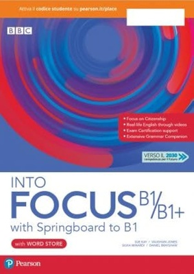 Into focus B1/B1+. With Word store, Springboard to B1.