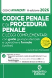 Codice penale e di procedura penale avanzato 2026 con guide applicative, formule e schemi a lettura guidata. Nuova ediz.