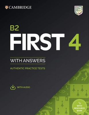 B2 FIRST 4 STUDENT'S BOOK WITH ANSWERS W