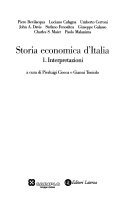 Storia economica d'Italia [vol 1]