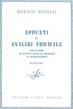 Appunti di analisi formale per l'esame di cultura musicale generale in conservatorio