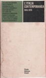 L'Italia contemporanea 1945-1975