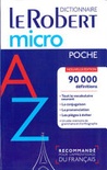 Dictionnaire Le Robert Micro poche