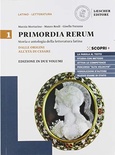 Primordia rerum. Vol. 1: Dalle origini all'età di Cesare. Ediz. minor