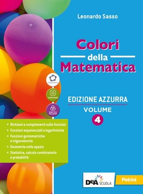 Colori della matematica. Ediz. azzurra. Con Quaderno di inclusione e recupero. vol.4