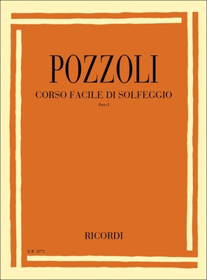 POZZOLI corso facile di solfeggio