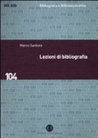 Lezioni di bibliografia