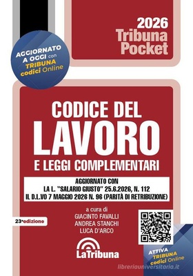 Codice del lavoro e leggi complementari