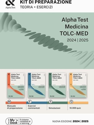 Alpha Test. Medicina. TOLC-MED. Kit di preparazione. Teoria + esercizi. Con MyDesk