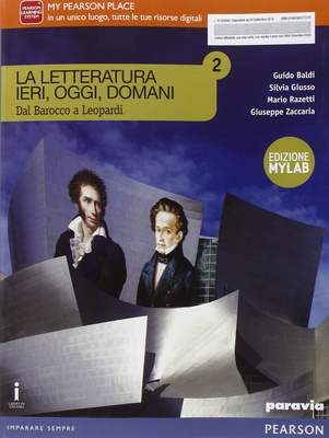 LA LETTERATURA IERI, OGGI, DOMANI mylab 2