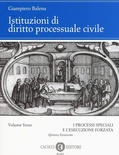 Istituzioni di diritto processuale civile vol.3 