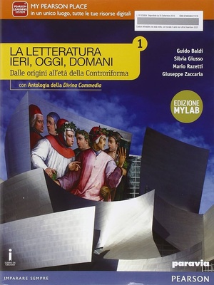 LETTERATURA IERI OGGI DOMANI ed. MYLAB 1