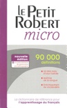 Le Petit Robert Micro