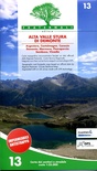 Carta n. 13. Alta valle Stura di Demonte