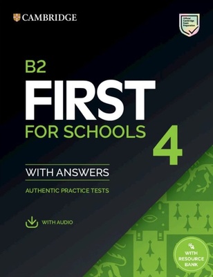 B2 FIRST FOR SCHOOLS 4 STUDENT'S BOOK WI