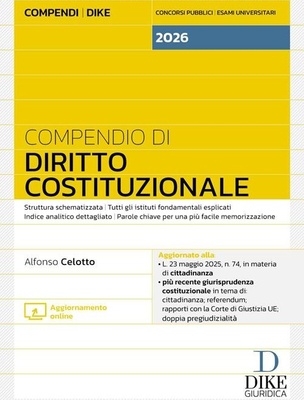 Compendio di diritto costituzionale 2026. Con aggiornamento online