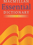 Macmillan Essential Dictionary. For Intermediate Learners