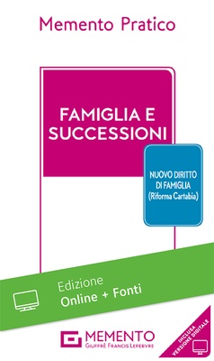 memento pratico famiglia e successioni