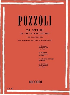 Pozzoli 24 studi di facile meccanismo 