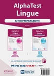 Alpha Test. Lingue. Per l'ammissione a lingue e culture moderne, mediazione linguistica, scuole superiori mediatori linguistici, scienze del turismo. Kit di preparazione: Manuale di preparazione-Esercizi commentati. Con software di simulazione