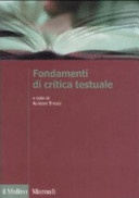 FONDAMENTI DI CRITICA TESTUALE