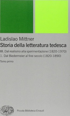 Storia della letteratura tedesca 3.1/3.2