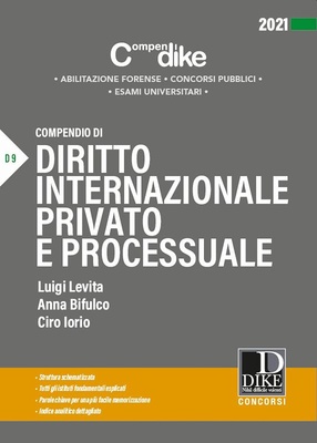 compendio di diritto internazionale privato e processuale