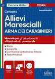 Concorso Allievi Marescialli ARMA DEI CARABINIERI