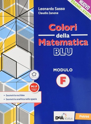 Colori della matematica BLU modulo F