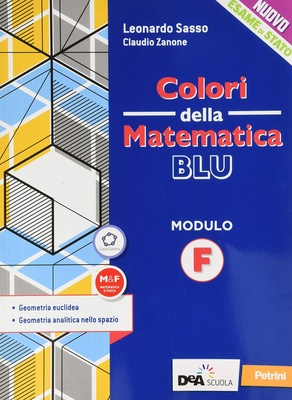Colori della matematica BLU modulo F